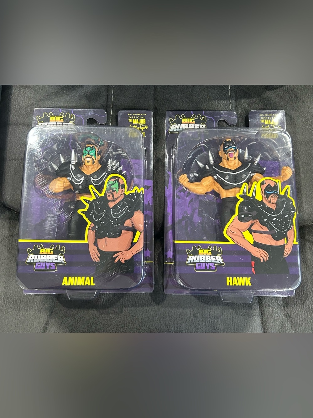 Road Warriors/L.O.D - Big rubber guys! Set of two!
